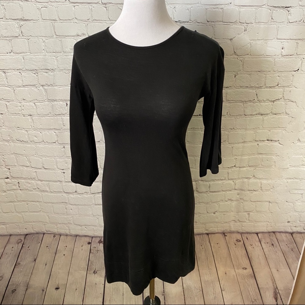 Banana Republic Little Black Dress 3/4 Sleeves